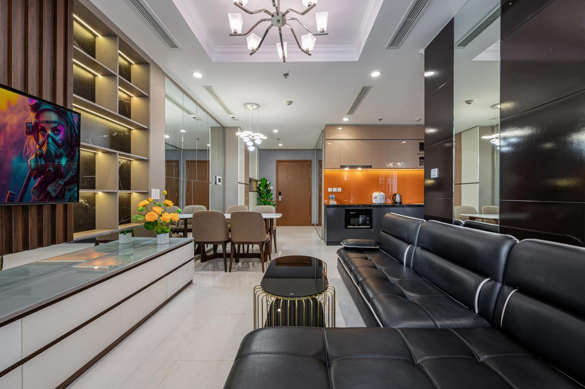 Vinhome Central Park Apartment Хошимин Экстерьер фото