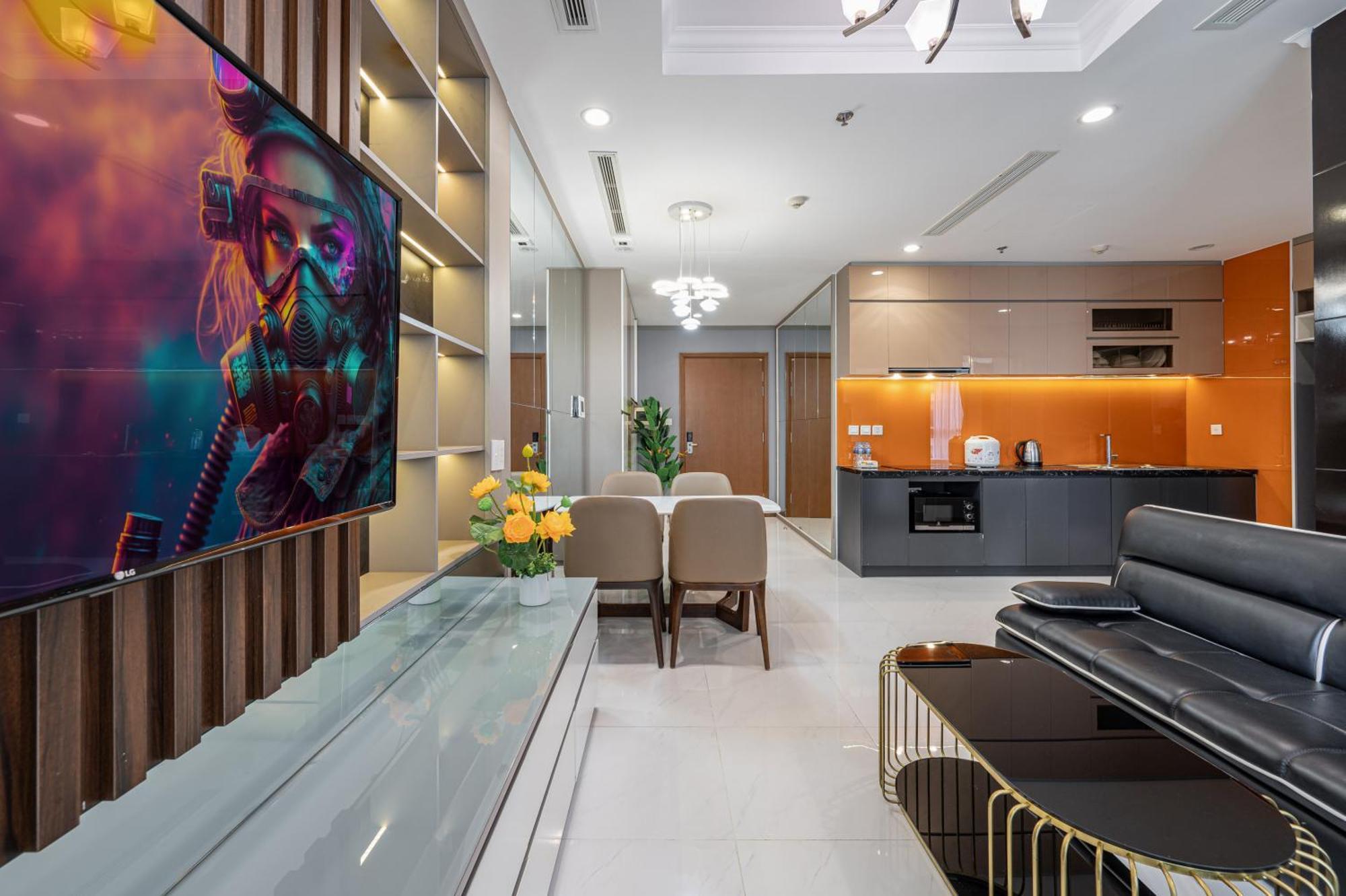 Vinhome Central Park Apartment Хошимин Экстерьер фото