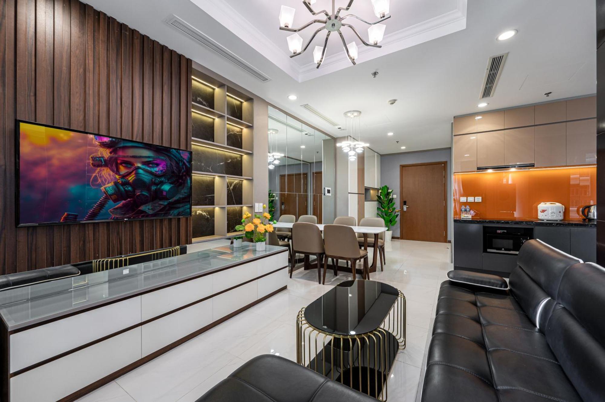 Vinhome Central Park Apartment Хошимин Экстерьер фото
