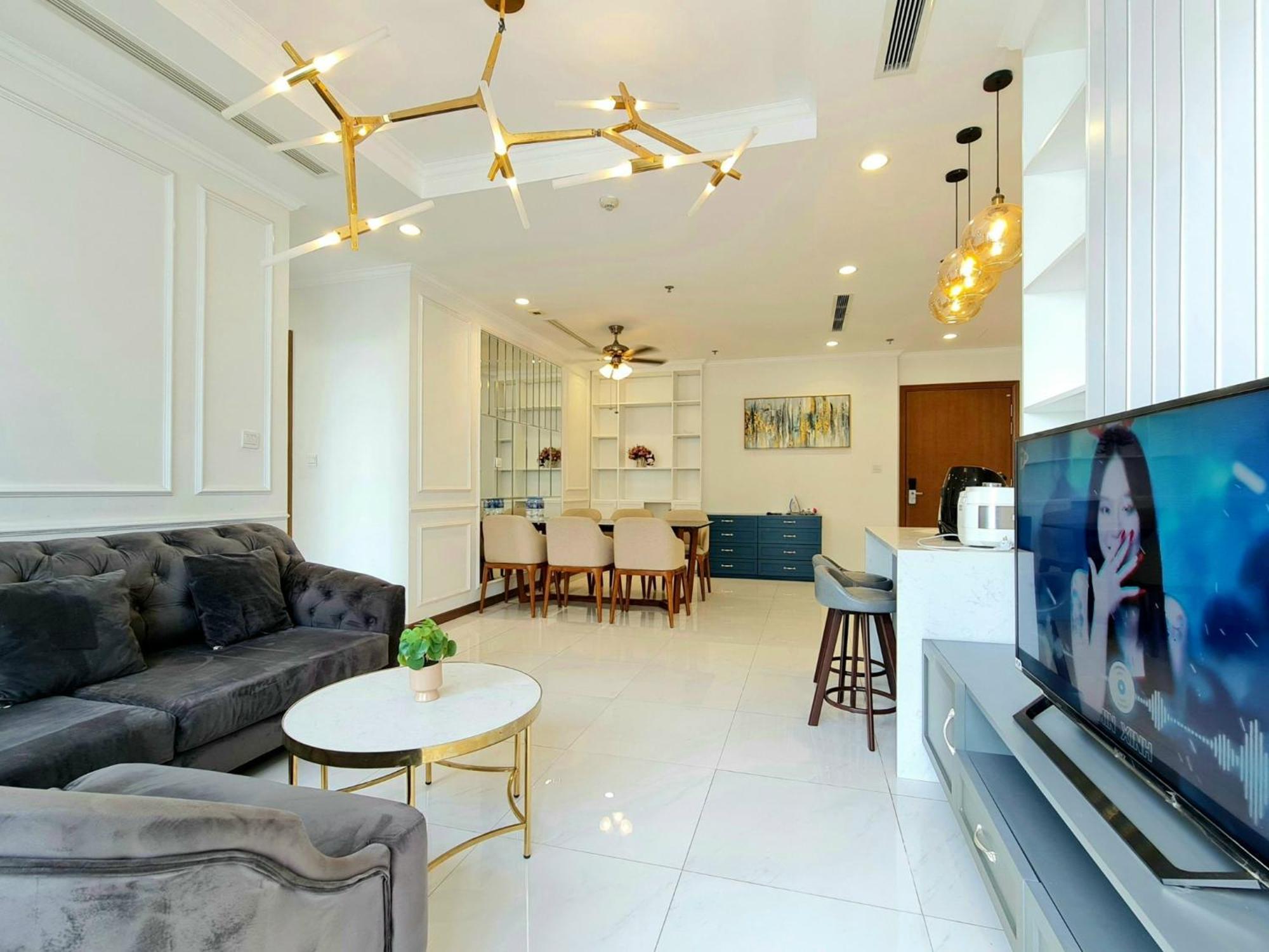 Vinhome Central Park Apartment Хошимин Экстерьер фото
