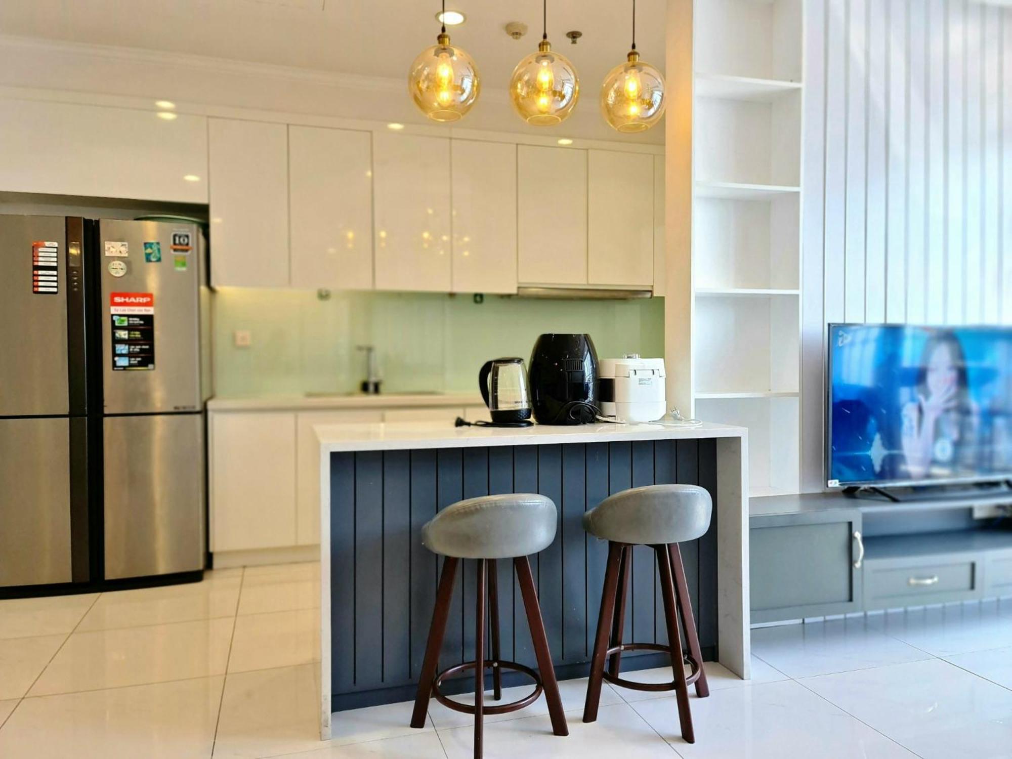 Vinhome Central Park Apartment Хошимин Экстерьер фото