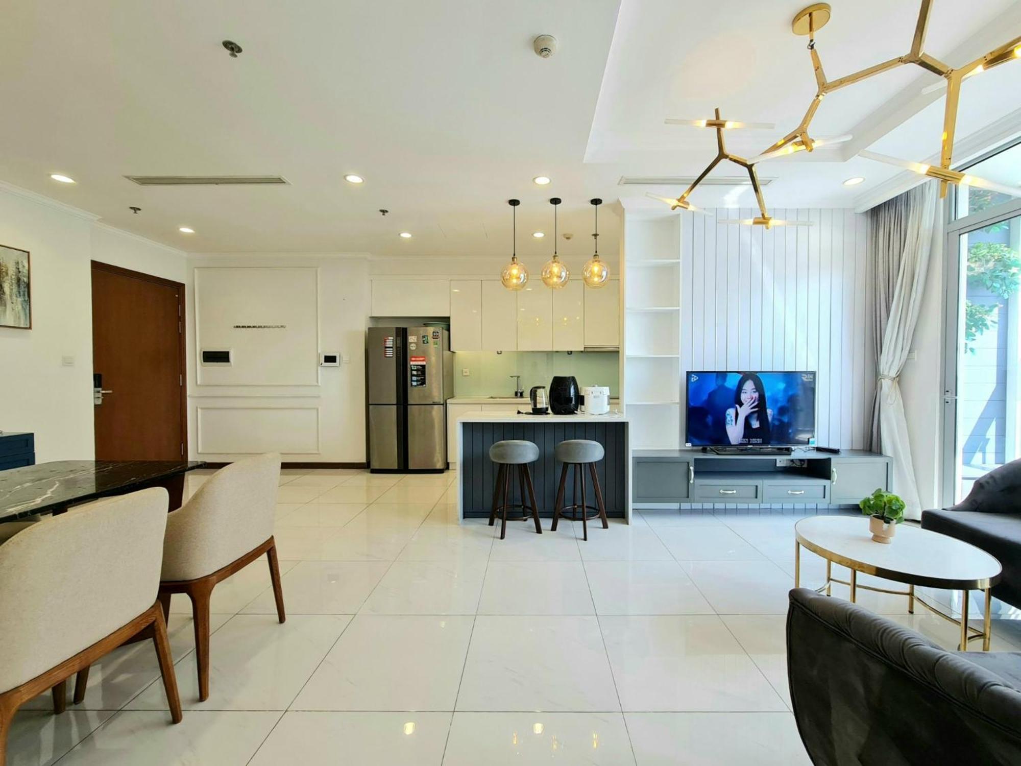 Vinhome Central Park Apartment Хошимин Экстерьер фото