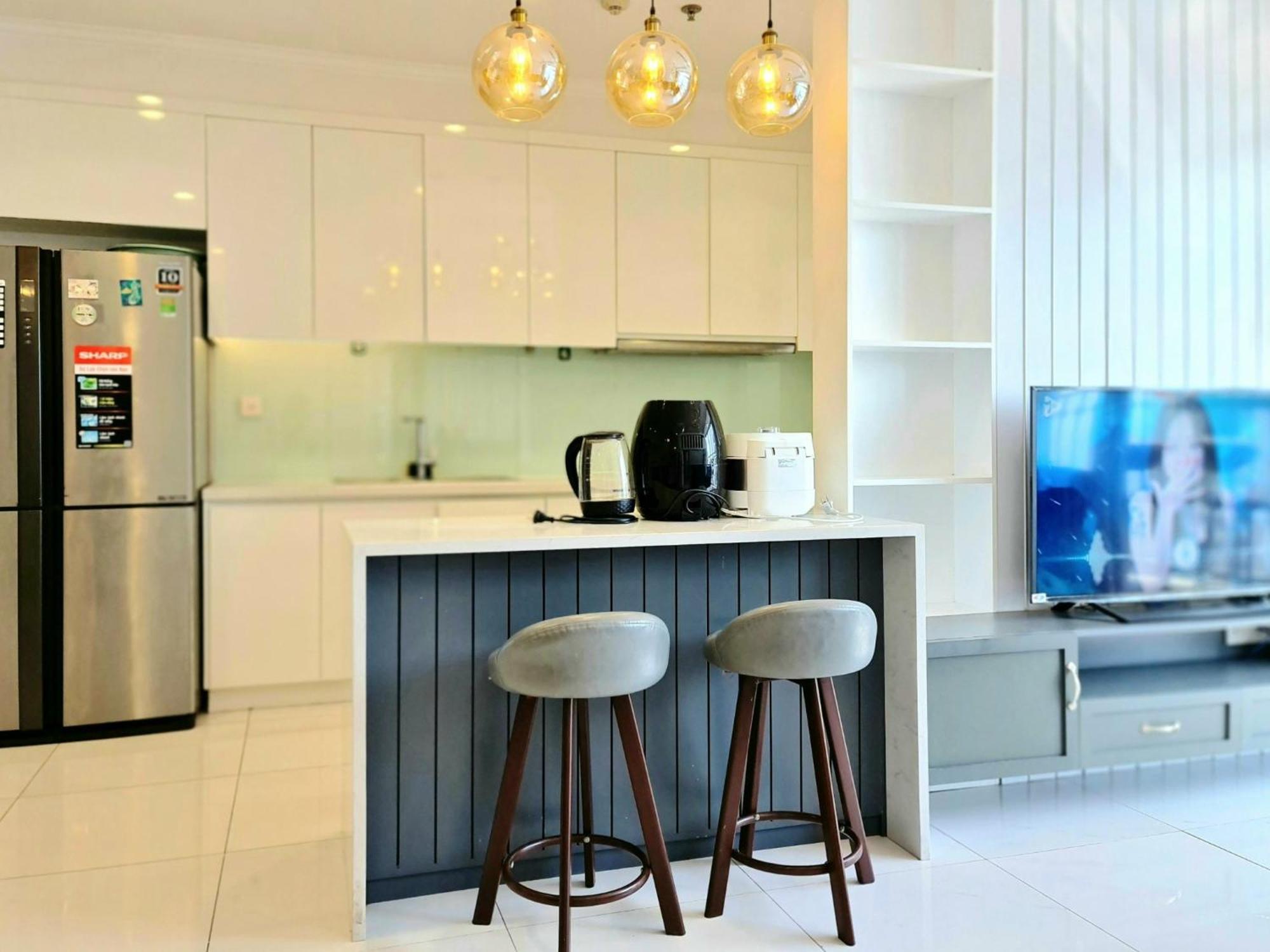 Vinhome Central Park Apartment Хошимин Экстерьер фото