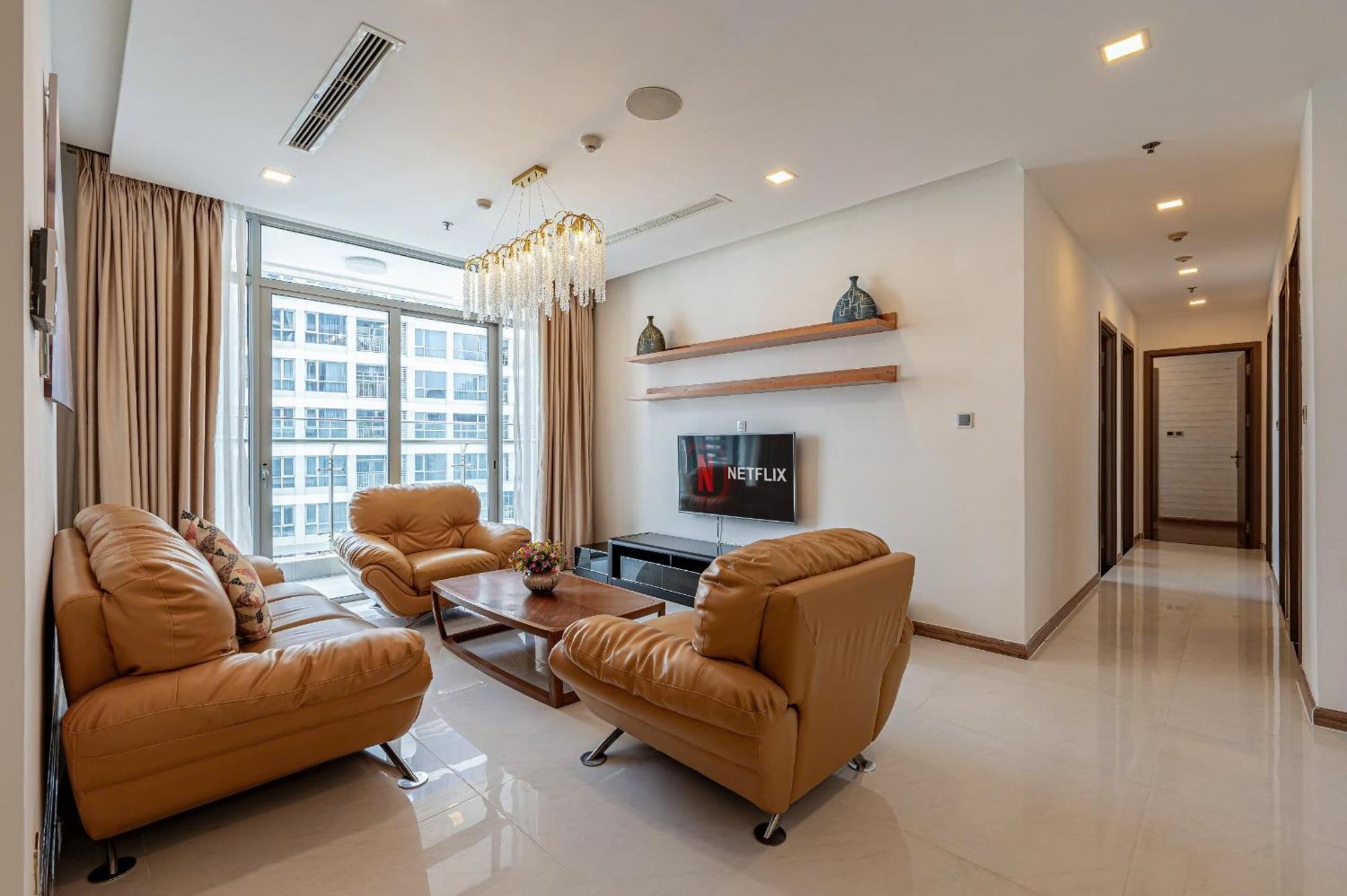 Vinhome Central Park Apartment Хошимин Экстерьер фото